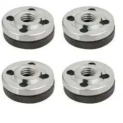 Walmart Unique Bargains 4 Pairs Angle Grinder Inner Outer Flange Replacement for 100 offer