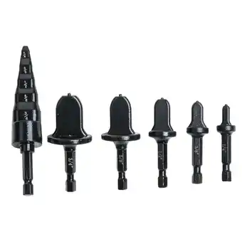 Walmart 7 Piece Swaging Drill Bit Set Designed for Effective HVAC Maintenance Tasks A offer