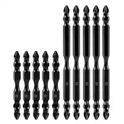 Walmart 10Pcs Screwdriver Bits Set 65Mm 110Mm Cross Magnetic Bit Driver Hex Shank offer