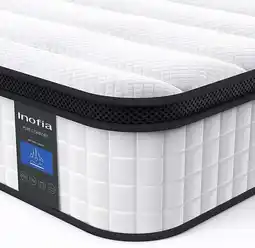 Walmart Inofia 10 Inch Hybrid Queen Size Mattress in a Box with Responsive Memory Foam, Multiple Sizes offer