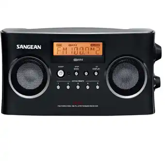 Walmart Sangean Portable AM/FM Radios, Black, PR-D5BK offer