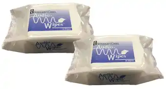 Walmart Audiowipes Towelettes Portable Pouch - by Audiologist's Choice (2 Pack) offer