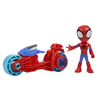 Walmart Hasbro Marvel Spidey and His Amazing Friends, Spidey Action Figure & Toy Motorcycle offer