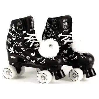 Walmart Epic Skates Luv Quad Roller Skates - Youth 6 offer