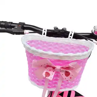 Walmart 1Pcs Kids Boys Girls Front Bowknot Basket Children Bicycle Shopping Stabilizers offer