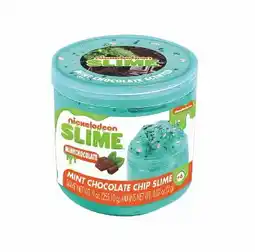 Walmart Nickelodeon Green with Brown Mint Chocolate Chip Ice Cream Scented Dream Cloud Slime, Ages 4+ offer