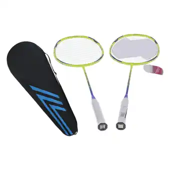 Walmart SG8042 2 Player Badminton Racquets Set Lightweight Carbon Fiber Double Rackets for Adults offer