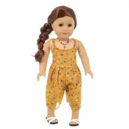 Walmart AmaMary 18 Doll Halter Dress Holiday Dress Doll Summer Party Set offer