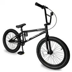 Walmart TRACER Edge 20 Inch Steel Framed Freestyle BMX Beginners Bike, Matte Black offer