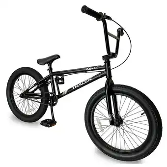 Walmart TRACER Edge 20 Inch Steel Framed Freestyle BMX Beginners Bike, Matte Black offer