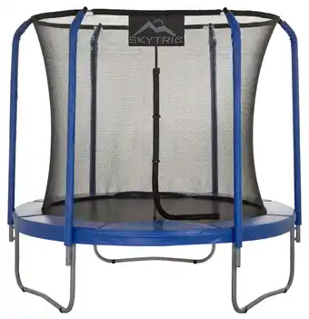 Walmart Machrus Skytric 8 FT Round Trampoline Set with Premium Top-Ring Flex Frame Safety Enclosure System offer