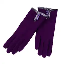 Walmart Clearance Lizhowu Three Open Gloves Winter Women's Velvet Thermal Gloves Cycling And Screen Gloves offer