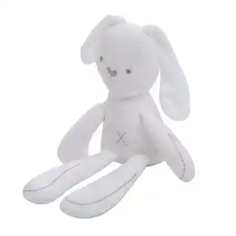 Walmart AmaMary Organic Baby Toys Pink Bunny Rabbit Stuffed Animal 7.9 offer