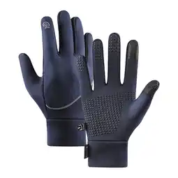 Walmart WNFJR Winter Windproof Gloves, Touch Screen Gloves, Plush Cycling Gloves, Unisex Outdoor Gloves offer