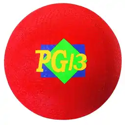 Walmart Martin Sports Playground Ball, 13 Diameter, Red offer