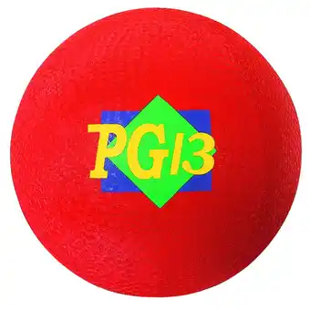 Walmart Martin Sports Playground Ball, 13 Diameter, Red offer