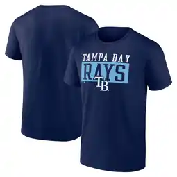 Walmart Men's Fanatics Navy Tampa Bay Rays Hard To Beat T-Shirt offer