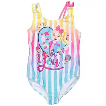 Walmart JoJo Siwa One Piece Bathing Suit Little Kid to Big offer