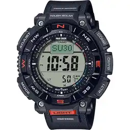 Walmart Casio PRG340-1 Men's Pro Trek Compass Grey Digital Dial Watch offer