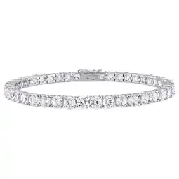 Walmart Everly Women's Created Sapphire Sterling Silver Tennis Bracelet offer