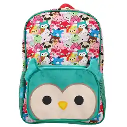 Walmart Squishmallows Winston The Owl Plush Pocket Youth Backpack offer