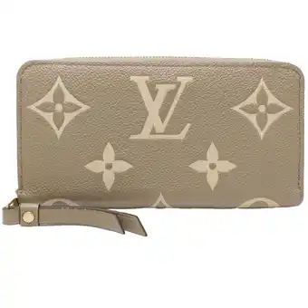 Walmart Pre-Owned LOUIS VUITTON Louis Vuitton Long Wallet M69764 Zippy Monogram Bicolor... (Good) offer