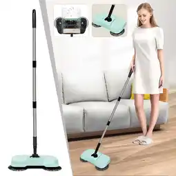 Walmart Hand Push Sweeper Household Lazy Three-in-one Suction Sweeper Cleaning Machine Floor Stall offer