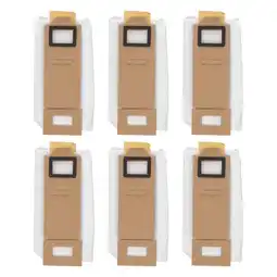 Walmart 6Pcs Dust Bag Vacuum Cleaner Replacement Parts for Xiaomi Roborock T7S Plus EU Version offer