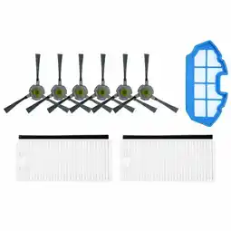 Walmart Main Side Brush Filter Parts For Moosoo Mt501 Mt710 Mt720 Robot Vacuum Cleaner offer