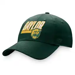 Walmart Men's Top of the World Green Baylor Bears Slice Adjustable Hat offer