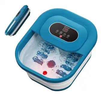 Walmart Foot Spa Bath Massager with Heat, Collapsible Foot Foot Care Soaker Tub for Relaxation, Gifts offer