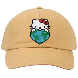 Walmart Hello Kitty Embroidered Canvas Cotton Twill Dad Hat offer