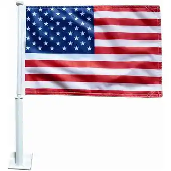 Walmart Annin Flagmakers 11 x 14 in. Poly US Car Window Flag offer