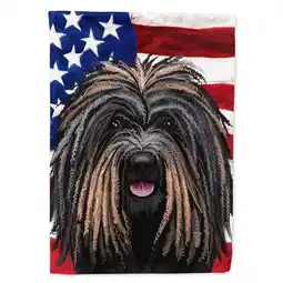 Walmart Puli Dog American Flag Flag Canvas House Size offer