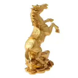 Walmart Kokiya Chinese Antique Resin Gold/Copper Model Statue Collection Crafts L offer