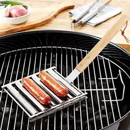 Walmart Sausage Roller Holder Nonstick Sausage Roller Rack for BBQ Restaurant Picnic Without Sticks offer