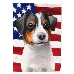 Walmart Danish-Swedish Farmdog American Flag Flag Canvas House Size offer