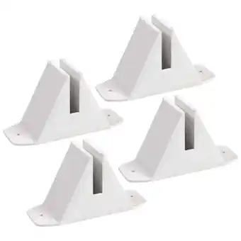 Walmart 4Pcs Plastic Fence Base Anti-tipping Garden Fence Support Holder Fence Supplies offer