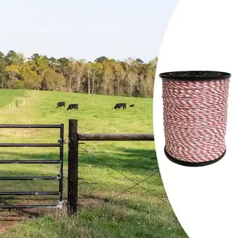 Walmart koolsoo Electric Fence Rope Conductive Fencing for Cattle Livestock Animal offer