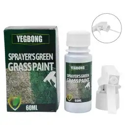 Walmart Green Grass Paint for Lawn Spray Plant Dye Repair Curing Agent Color Enhancer offer