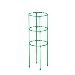 Walmart Tomato Growing Cage Garden Plant Support Stakes for Potted Plants Vines Pots Three Layer 55cm offer