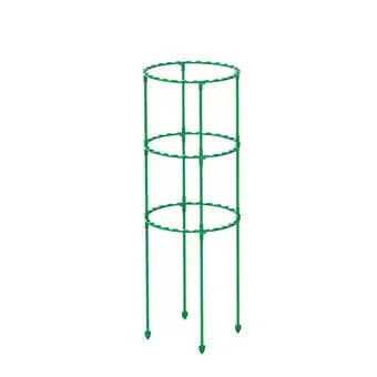 Walmart Tomato Growing Cage Garden Plant Support Stakes for Potted Plants Vines Pots Three Layer 55cm offer