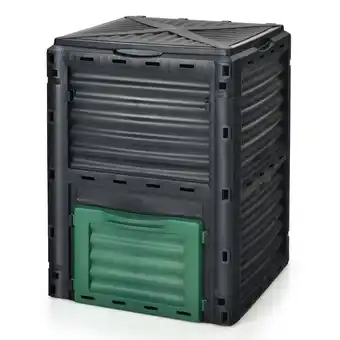 Walmart Gymax 80 Gallon Compost Bin Garden Waste Container Grass Food Trash Barrel Fertilizer offer