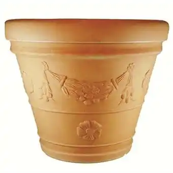 Walmart Tusco 26 in. Garland Planter, Washed Terra Cotta offer