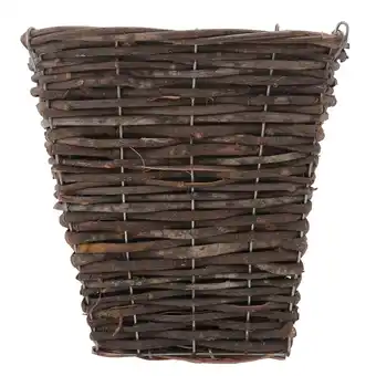 Walmart 1pc Rattan Woven Flower Basket Decorative Flowepot Green Plants Container offer