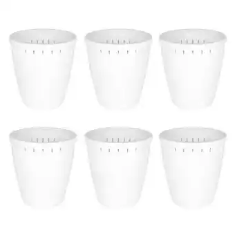 Walmart Mornei 6 Pieces Self Watering Plant Pots Flowerpots Lightweight High Automatic Watering offer