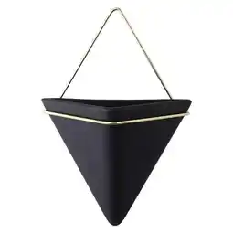 Walmart Triangle Ceramic Wall Hanging Planter indoor and outdoor Flower Pot Home Decoration offer