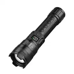 Walmart VP LED Flashlight USB Rechargeable Torch Light High Power Flashlight Tactical T0F9 offer