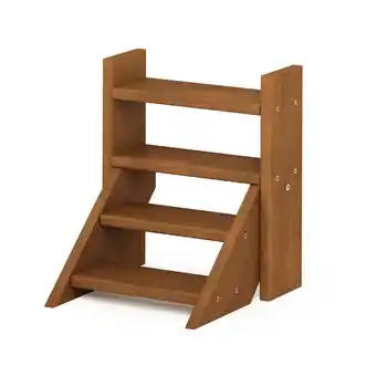 Walmart Furinno Tioman Outdoor Hardwood Planter Staircase offer