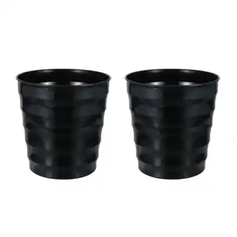 Walmart 2pcs Threaded Garden Pots Plastic Flower Planters Succulent Planter Container offer